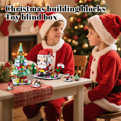 ChristmasBlocks: Kerstmis Advent Kalender Bouwen Blokken Set