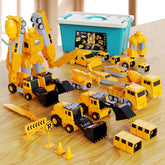 Magnetische Transformatietechniek Auto Geassembleerd Speelgoed