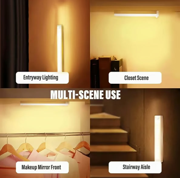 Magnetische oplaadbare LED-lampen met slimme sensor zonder stoten 
