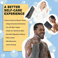 Scrub Towel 1+1 FREE - Exfoliating Shower Scrubbing Towel