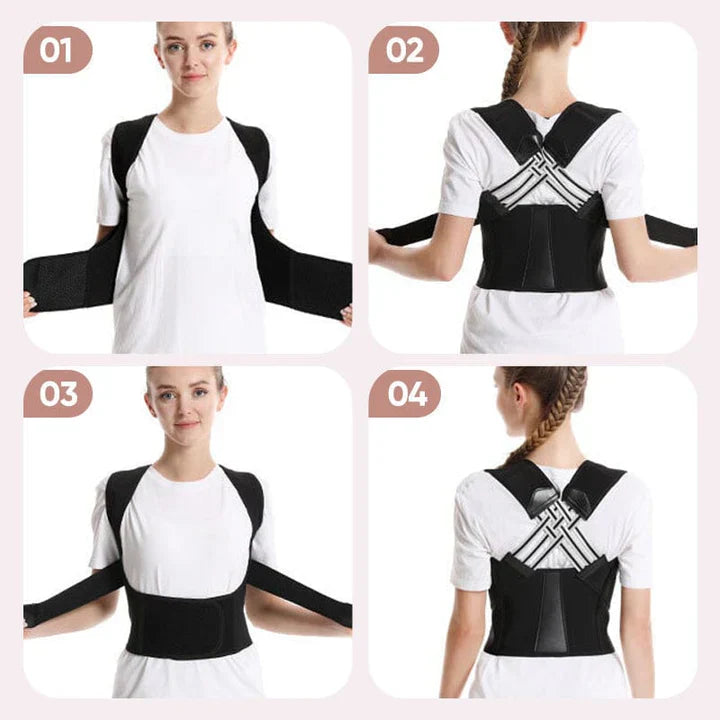 CorrectionBelt: Verstelbaar Rug Houding Correctie Riem