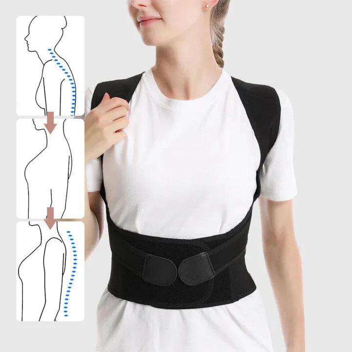 CorrectionBelt: Verstelbaar Rug Houding Correctie Riem