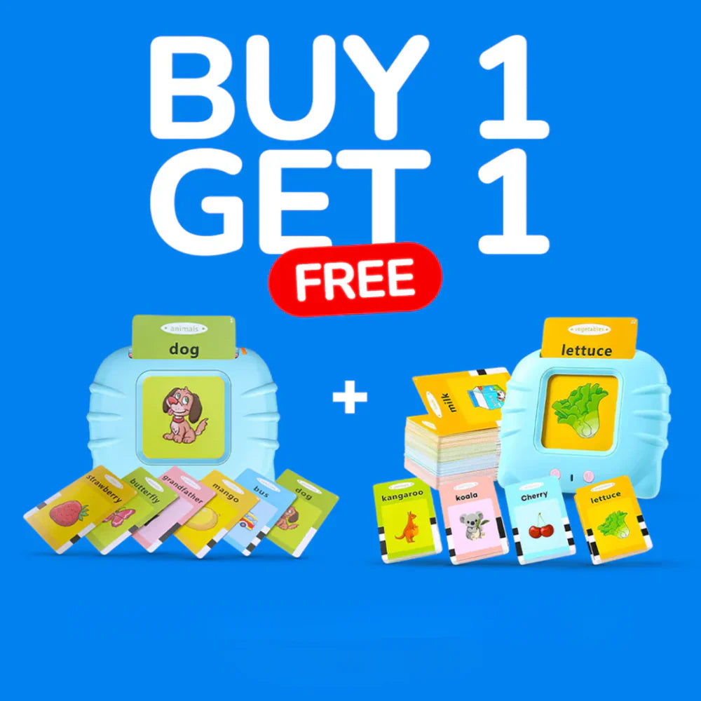 Hoorbaar flashcard-apparaat - Vroeg educatief apparaat + flashcards (224 kaarten)