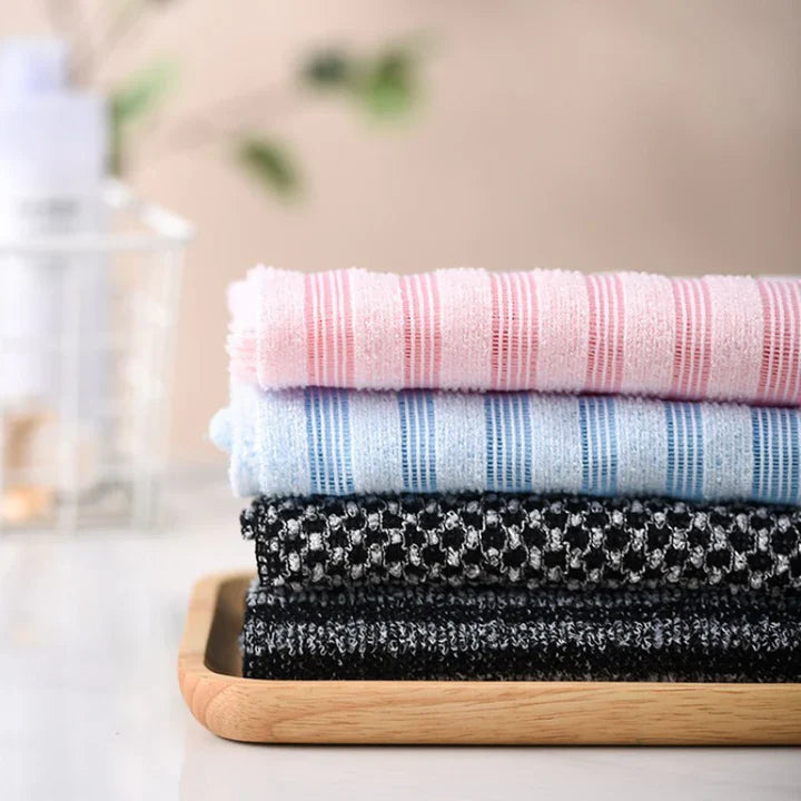 Scrub Towel 1+1 FREE - Exfoliating Shower Scrubbing Towel