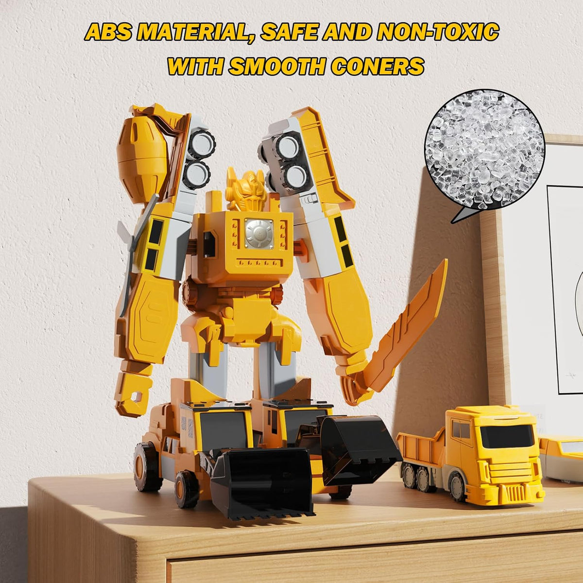 Magnetische Transformatietechniek Auto Geassembleerd Speelgoed 