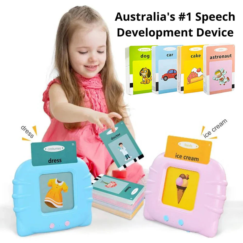 Hoorbaar flashcard-apparaat - Vroeg educatief apparaat + flashcards (224 kaarten)