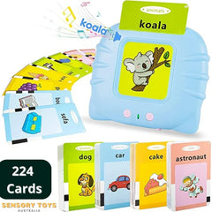 Hoorbaar flashcard-apparaat - Vroeg educatief apparaat + flashcards (224 kaarten)