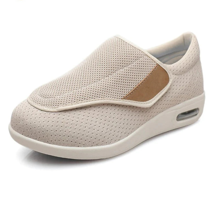 Happy™ WideShoes: Brede Pasvorm Zachte En Antislip Schoenen Voor Dagelijks Gebruik