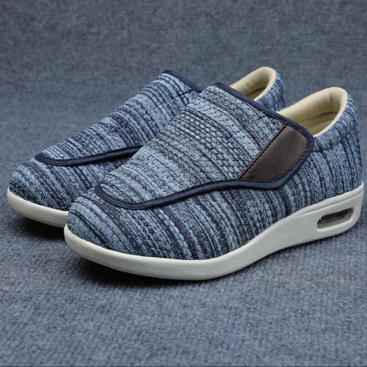 Happy™ WideShoes: Brede Pasvorm Zachte En Antislip Schoenen Voor Dagelijks Gebruik