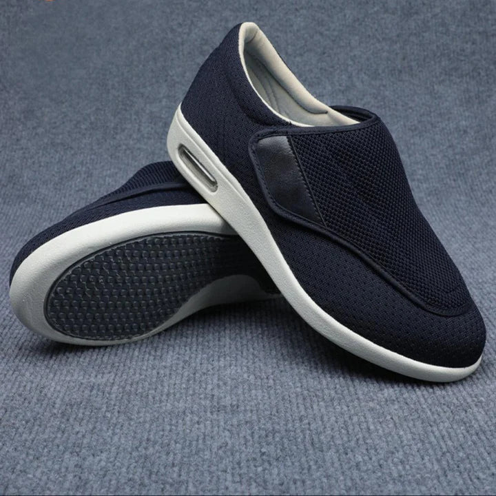 Happy™ WideShoes: Brede Pasvorm Zachte En Antislip Schoenen Voor Dagelijks Gebruik