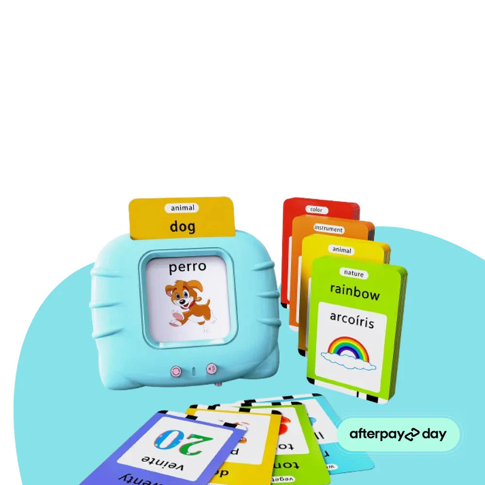 Hoorbaar flashcard-apparaat - Vroeg educatief apparaat + flashcards (224 kaarten)