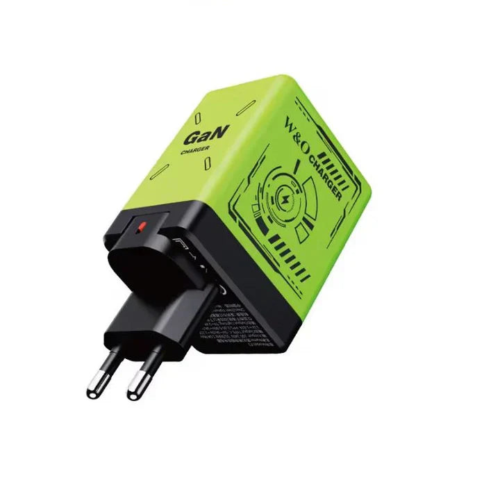 DualCharger: Snel Opladen Dubbel Intrekbare Kabel Reislader